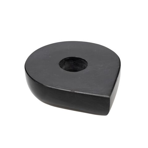 Drop Mermer T-Light Siyah