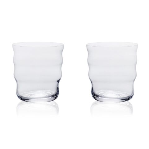 ZUMA 2'li Bardak Seti / El Yapımı, Şeffaf