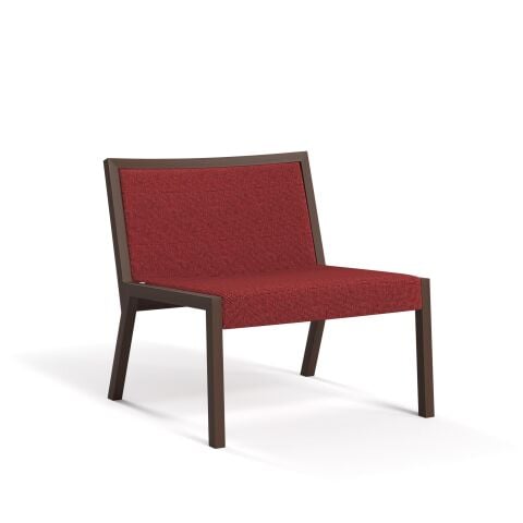 HOMER Kolçaksız Koltuk Bordo