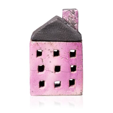 RAKU Seramik Ev 3K 3P Lila