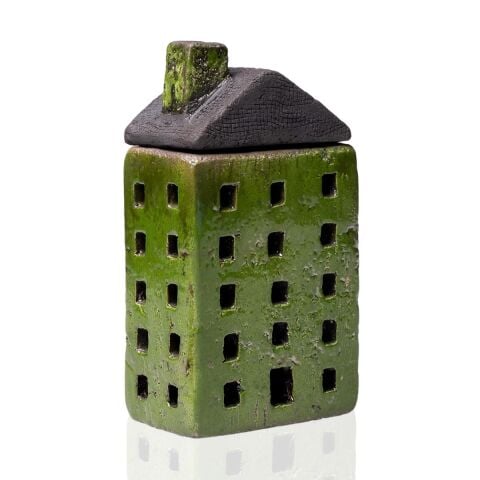 RAKU Seramik Ev 5K 3P Yeşil